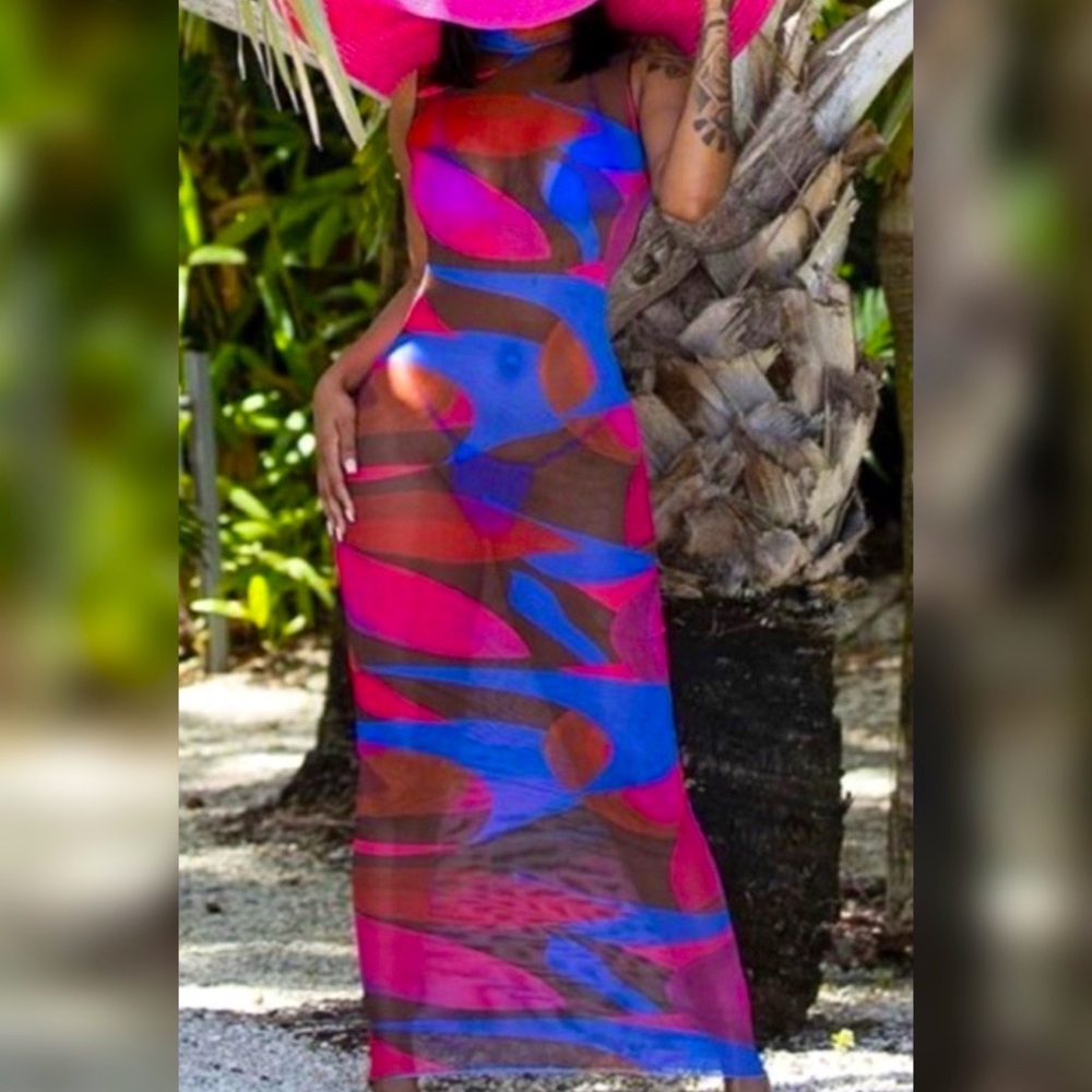 Royal Baddie Mesh Dress.